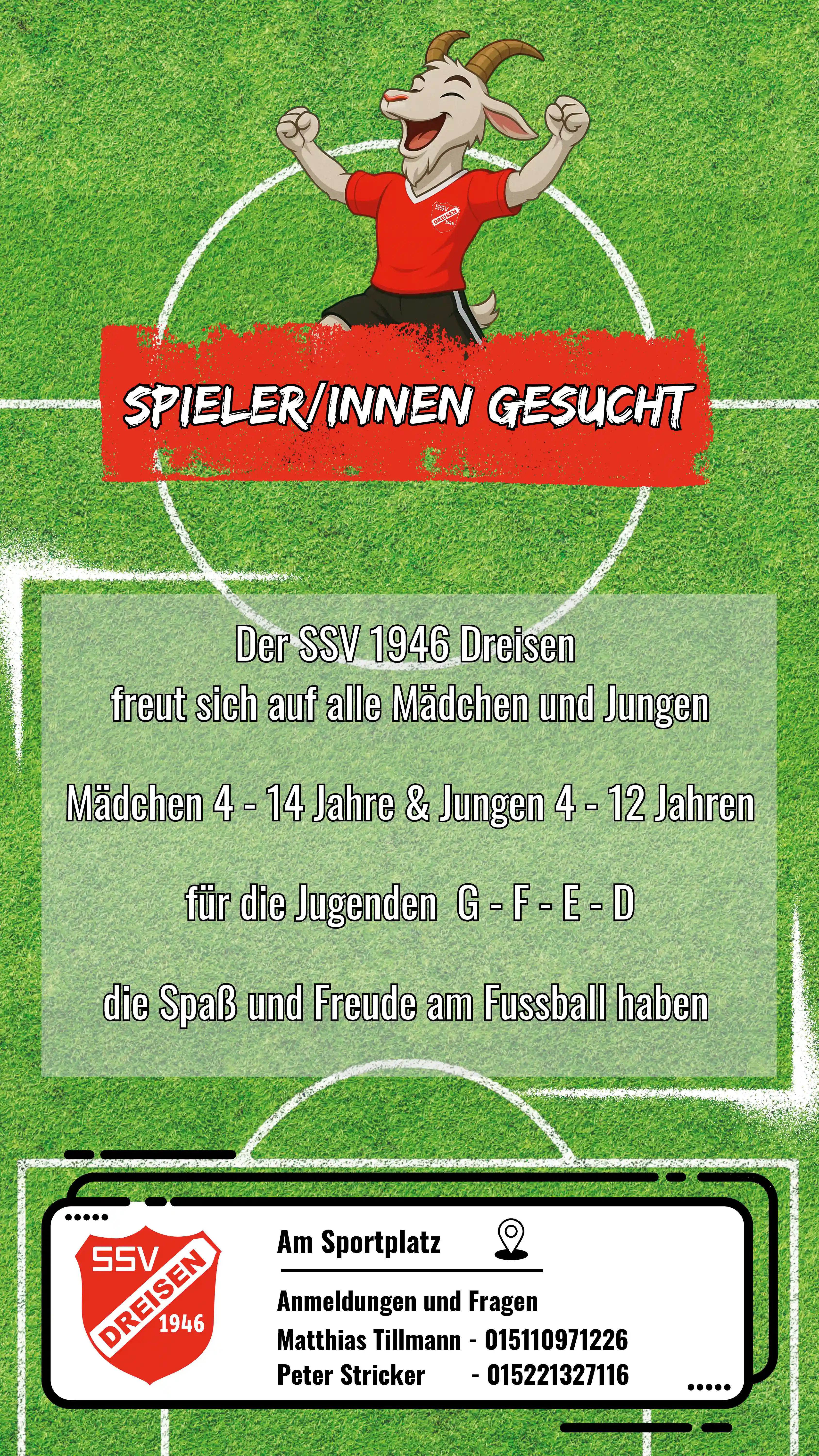 SSV Dreisen sucht dich Teil 2